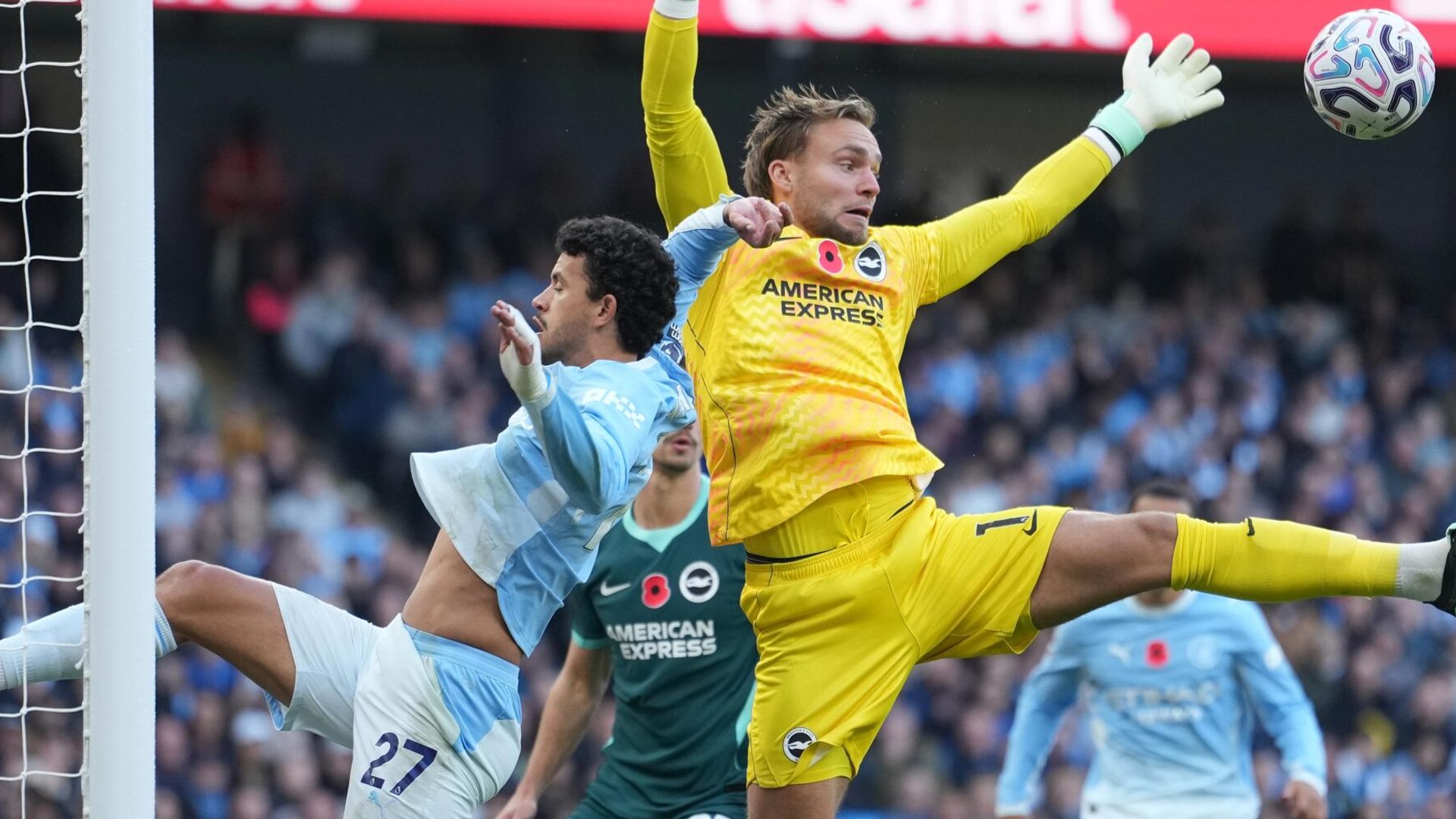 Brighton take early lead at Man City LIVE!
