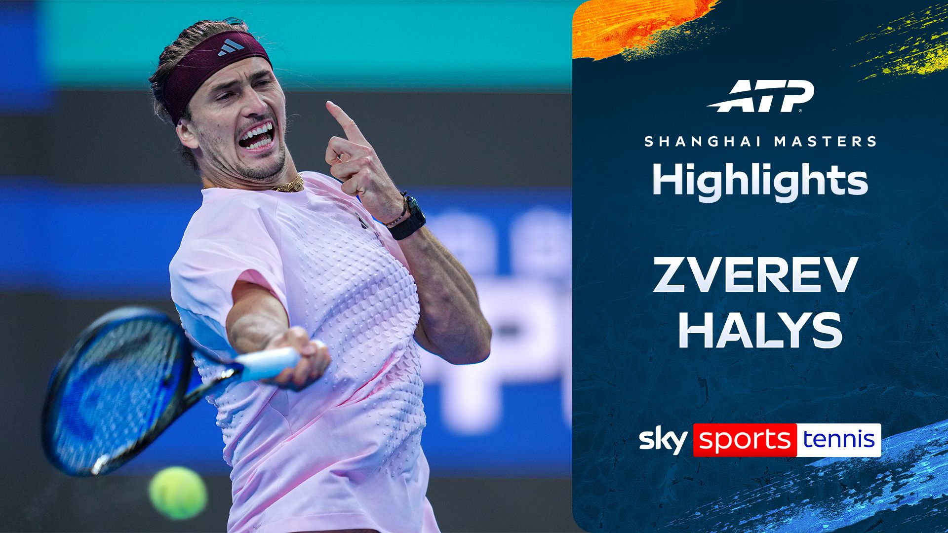 Zverev defeats stubborn Halys to progress to round of 16 in Shanghai!