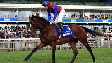 Darkness Falls won the Dewhurst under Ryan Moore