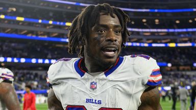Buffalo Bills safety CJ Gardner-Johnson has been suspended for one game without pay for spitting in the direction of Las Vegas Raiders players