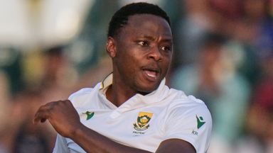 South Africa pace bowler Kagiso Rabada misses out on the first Test against Australia as he continues his recovery from a hamstring injury