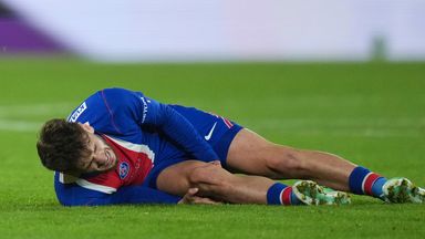 PSG's Khvicha Kvaratskhelia sustained a serious knee injury in the Champions League win over Barcelona
