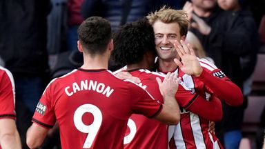 Patrick Bamford scored twice for Sheffield United
