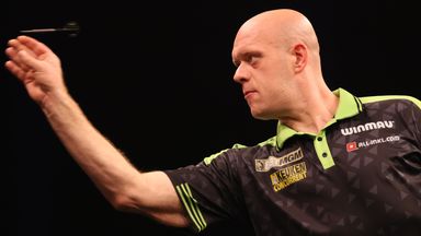 Michael van Gerwen suffered another early tournament exit in 2026 at the Dutch Darts Championship