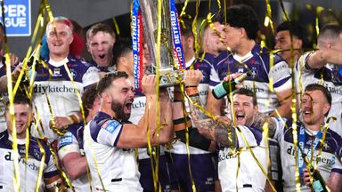Wakefield moved from a ranking of eighth in 2025, to top of the rankings in 2026 after a remarkable campaign 