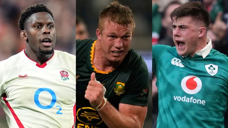 England's Maro Itoje, South Africa's Pieter-Steph Du Toit and Ireland's Dan Sheehan are sure to be important players during November's Nations Championship 